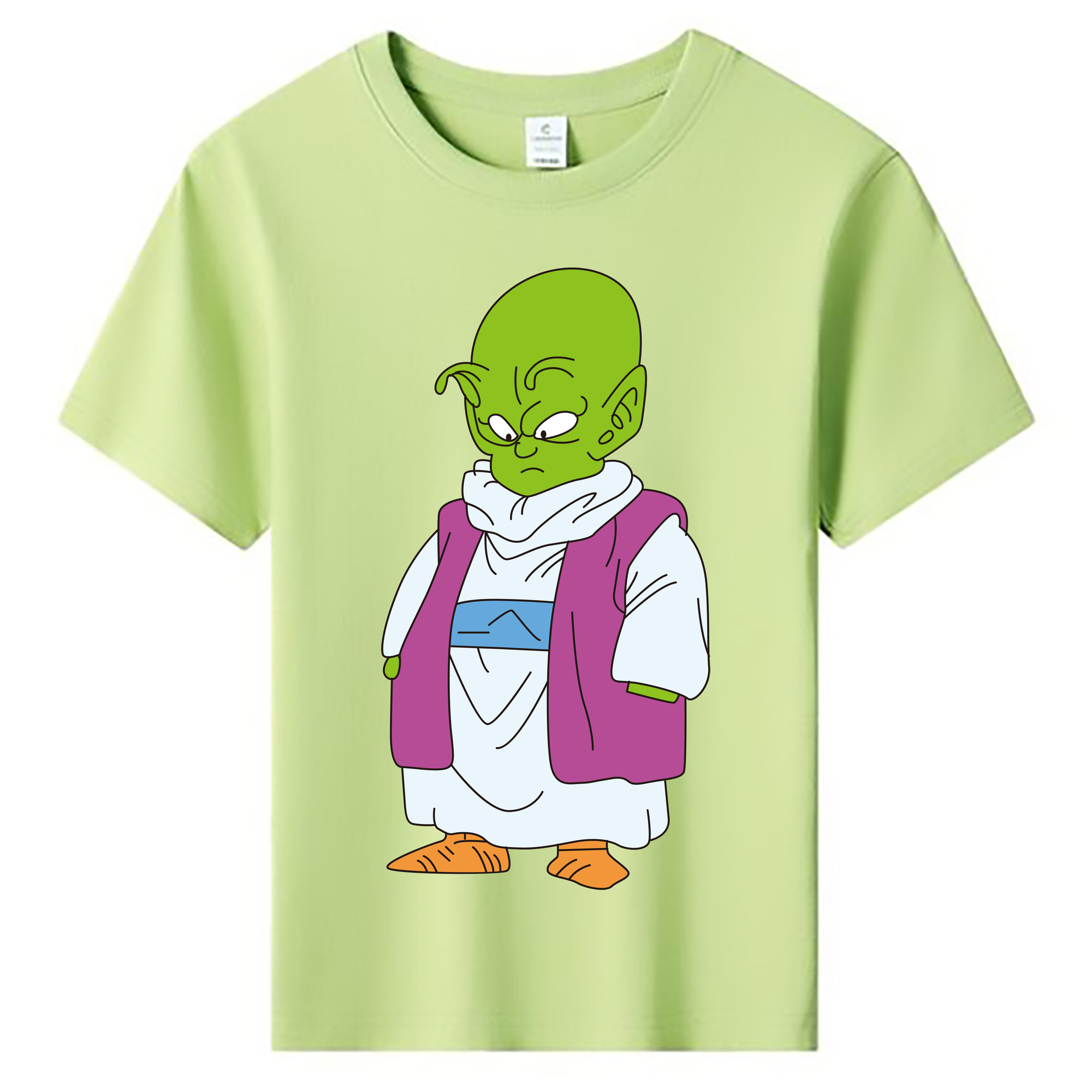 （画像用） ドラゴンボール ピッコロ DRAGON BALL Piccolo 綿100％キッズTシャツ（フロントプリント）